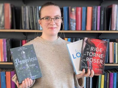 Christine fra biblioteket